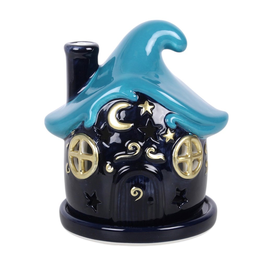 Something Different - Moonwave Cottage Incense Cone Holder Incense holder - Multicolours